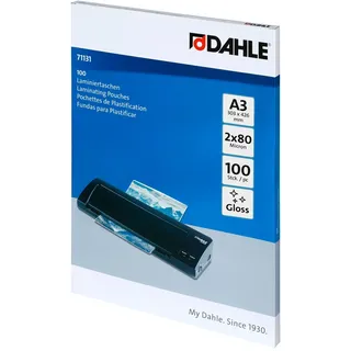 DAHLE Laminierfolien A3 80 mikron (2x80), 100 Stück