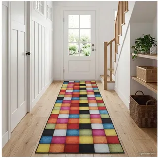 vidaXL Lesaka Teppichläufer 80 x 300 cm Bunt