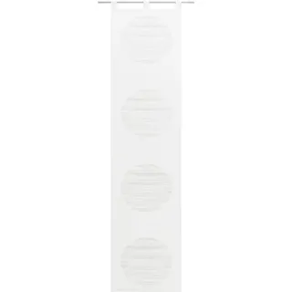 Neutex for you! Padova Schiebegardine Schlaufen Kreise 57 x 145 cm wollweiß