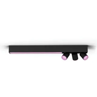 Philips Hue White and Colour Ambiance Centris 3-flg. schwarz