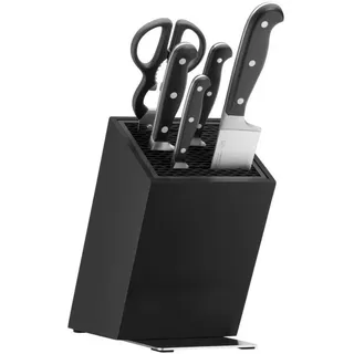 WMF Messerset Spitzenklasse Plus, Edelstahl, 21x35.5x25.5 cm, Made in Germany, ergonomischer Griff, Kochen, Küchenmesser, Messersets