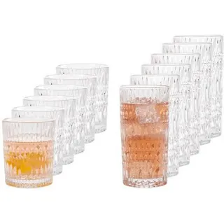 Nachtmann Ethno Longdrink & Becher Set 12er transparent
