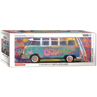 Eurographics 6010-5549 - Love Bus Panorama Puzzle - 1000 Teile