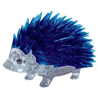 Puzzle 3D Crystal Hedgehog Blue
