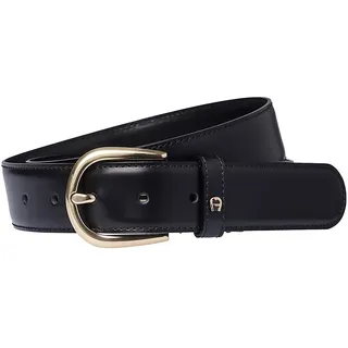 Aigner Herrengürtel Leder schwarz 100