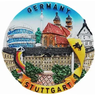 Stuttgart Deutschland Kühlschrankmagnet Souvenir Geschenk Kühlschrank Magnet Sticker Kollektion