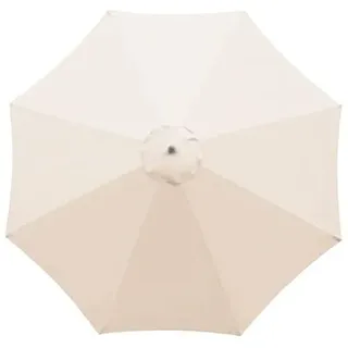 Sonnenschirm Ersatzbezug 3m 8 streben Abdeckungen Ersatzschirm mit 8 Rippen, für den Außenbereich, Terrassenschirm, Marktschirm für Garten, Terrasse, Hof, Strand, Pool, ​Markttisch ( Color : Beige )