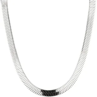 LIEBESKIND BERLIN Damen Sleekchain Halskette – Edelstahl Kette in verschiedenen Farben und Längen, größenverstellbar – zeitlos, modern und vielseitig kombinierbares Schmuckstück