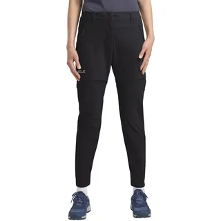 Jack Wolfskin Hikeout Zip Away Pants Zip-Off-Hose Schwarz 36