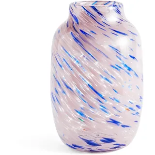 HAY Vase, 30cm, Blau,rosa