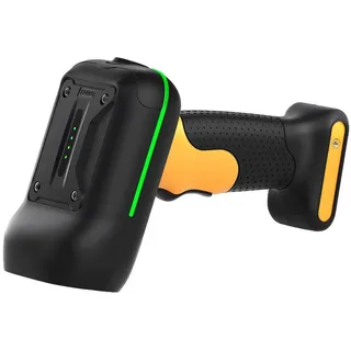 Inateck IP67 Barcode Scanner Kabellos 1D, Wasser-und Staubdicht, BCST-61 | Industrial, Bluetooth, 2.4G Wireless, mit 2600mAh Akku, mit App & SDK