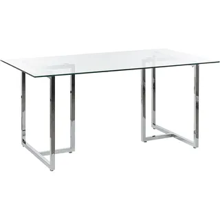 Beliani Envia 160 x 75 x 90 cm silber