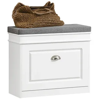 SoBuy FSR82 60 x 51 x 24 cm weiß / weiß