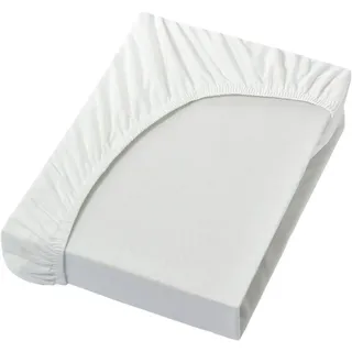 Formesse Bella Donna Jersey 180 x 200 - 200 x 220 cm weiss
