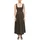 A-Linien-Kleid Braun 38