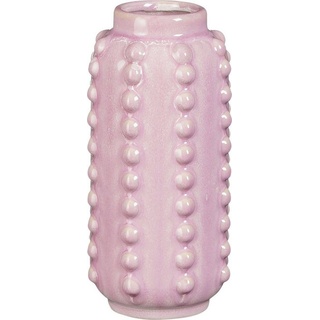 Mica Decorations Dekovase Mica Vase Boaz lila Keramik 18 x 8 cm rosa