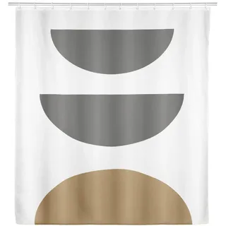 Schöner Wohnen Duschvorhang 200 x 180 cm grau