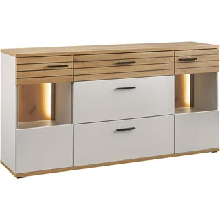 Set One by Musterring Sideboard Quincy 160 x 82 x 40 cm Grau