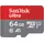 UHS-I U1 A1 140 MB/s + SD Adapter 64 GB