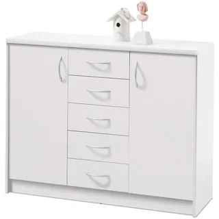 Bega Consult GmbH & Co.KG Internationale Handelsagentur Highboard 109 x 86 x 35 cm Weiß