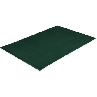EXKLUSIV HEIMTEXTIL Badvorleger 50 x 80 cm 700g/m2 Dunkelgrün Hohe Qualität Neu/OVP