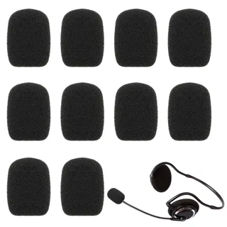 Molain Popschutz Mikrofon, Mikrofon Windschutz Abdeckung, Schaumstoff Mikrofon, Mikrofon Windschutz Staubdicht Mic Cover Schaumstoff Pop Schutz Mikro mit Guter Elastizität Kontraktilität (10)