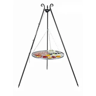 Farmcook Schwenkgrill Dreibein mit 70cm Stahl-Rost