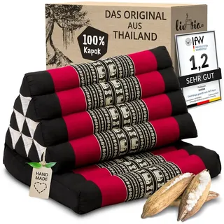 Livasia Thaikissen 75 x 50 cm Schwarz