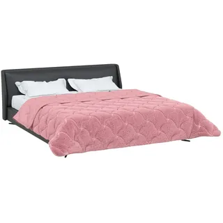 vidaXL Winterbettdecke 220 x 260 cm Mikrofaser und Teddy-Fleece