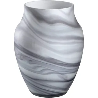 LEONARDO Bodenvase POESIA Marmoroptik 22,5 cm Grau