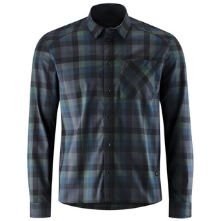 Gonso Langarmhemd LIAMONE Herren Hemd, hervorragende Wärmeregulierung, hoher Tragekomfort blau|grau S