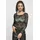 Lace Longsleeve Schwarz 5XL