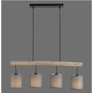 just light. Green Tribu 4-flg. 82,5 x 120 cm Holz, Metall, Kunststoff
