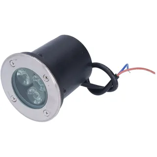 Wasserdichte Einbauleuchte Mit Warmweißem Led-licht, Edelstahl, Für Grünflächen, Plätze, Parks, Aussichtspunkte Und Gehwege, 24 V