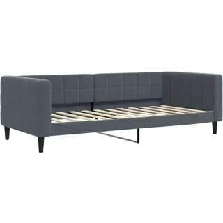 vidaXL Tagesbett 90 x 200 cm Dunkelgrau