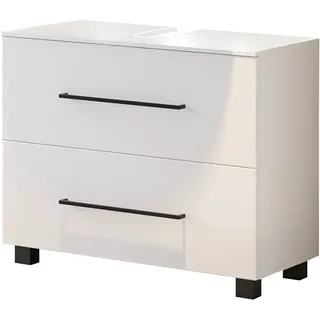 Held Waschbeckenunterschrank Rom Weiß 70 cm