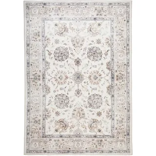 Novel Vintage-Teppich, Beige, Textil, rechteckig, 130x200 cm, Bsci, Oeko-Tex® Standard 100, für Fußbodenheizung geeignet, Teppiche & Böden, Teppiche, Waschbare Teppiche