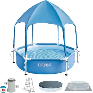 Intex Frame Pool Rondo 183 x 38 cm inkl. Sonnendach