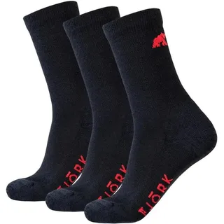 Classic Cut Socken – 3er-Pack aus Merinowolle