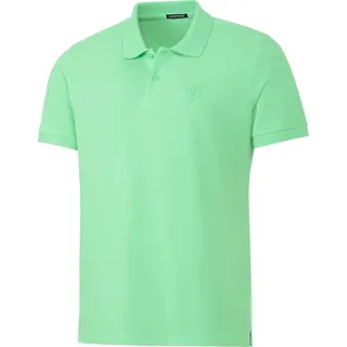 Chiemsee Herren Poloshirt, 100% Baumwolle, bequemes Poloshirt/T-Shirt mit lässigem Kragen, leichte Herrenoberbekleidung, atmungsaktiv & luftdurchlässig, Hellgrün, Gr. XL - XL