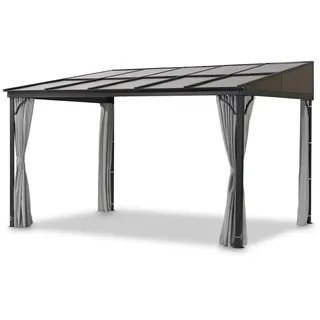 LECO Melanie 3 x 4 m grau inkl. Seitenteile