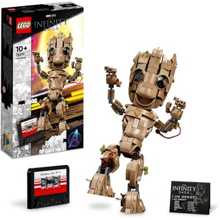 LEGO® Konstruktionsspielsteine Ich bin Groot (76217), LEGO® Marvel, (476 St), Made in Europe bunt