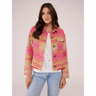 Hemdjacke LIEBLINGSSTÜCK "IdnaL", Damen, Gr. 34, 260, orange, 100% Baumwolle, normal, ohne Ausschnitt, Jacken, aus 100% Baumwolle