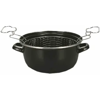 Krüger Frittiertopf 24 cm mit Einsatzkorb