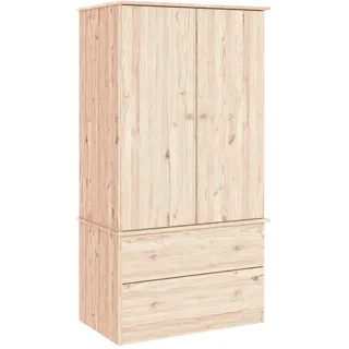 vidaXL Kleiderschrank ALTA 90 x 170 x 55 cm Beige