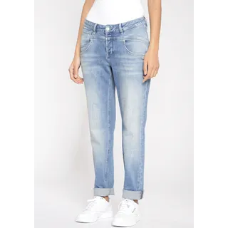Loose-fit-Jeans GANG "94BO" Gr. 28 (36), N-Gr, blau (forever vintage) Damen Jeans Weite