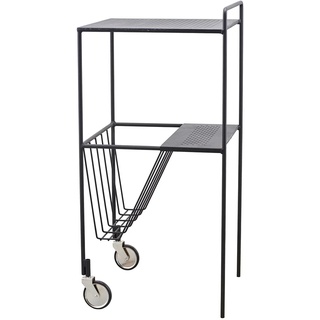 House Doctor - Servierwagen Use 35 cm, schwarz