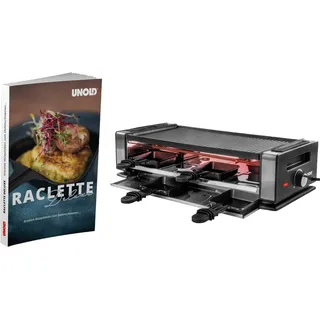 Raclette Finesse Basic Bundle inkl. Raclette Buch Deluxe | für bis zu 8 Personen