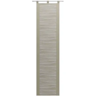 Neutex for you! Padova Schiebegardine Schlaufen Striche 57 x 225 cm grau