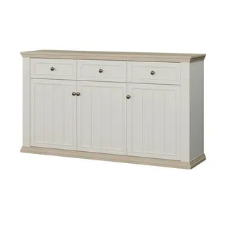 Sideboard   ¦ weiß ¦ Maße (cm): B: 169,2 H: 95,3 T: 43.5